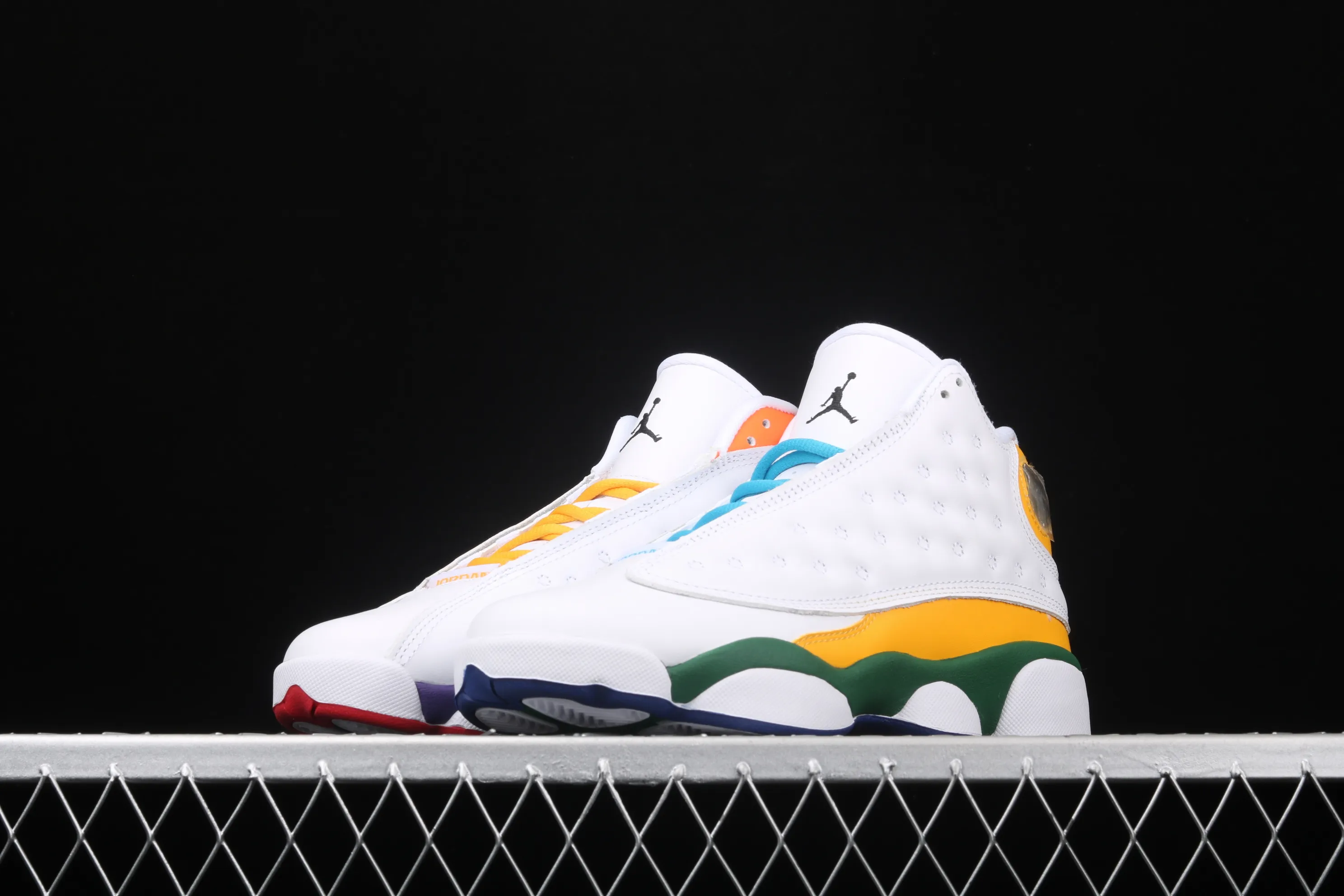 All categories Air Jordan Jordan series basketball shoes Air Jordan 13 Air Jordan 13 Playground AJ13 Joe 13 orange and yellow mandarin duck contrast CV0785-158